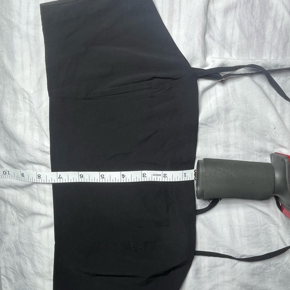 Lulus Black Bustier Crop Top Spaghetti Strap Front Zip Corset Style - Picture 7 of 7